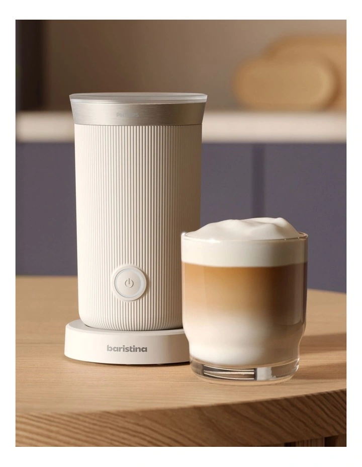 Baristina Milk Frother BAR311/00 in Cloud White image 2