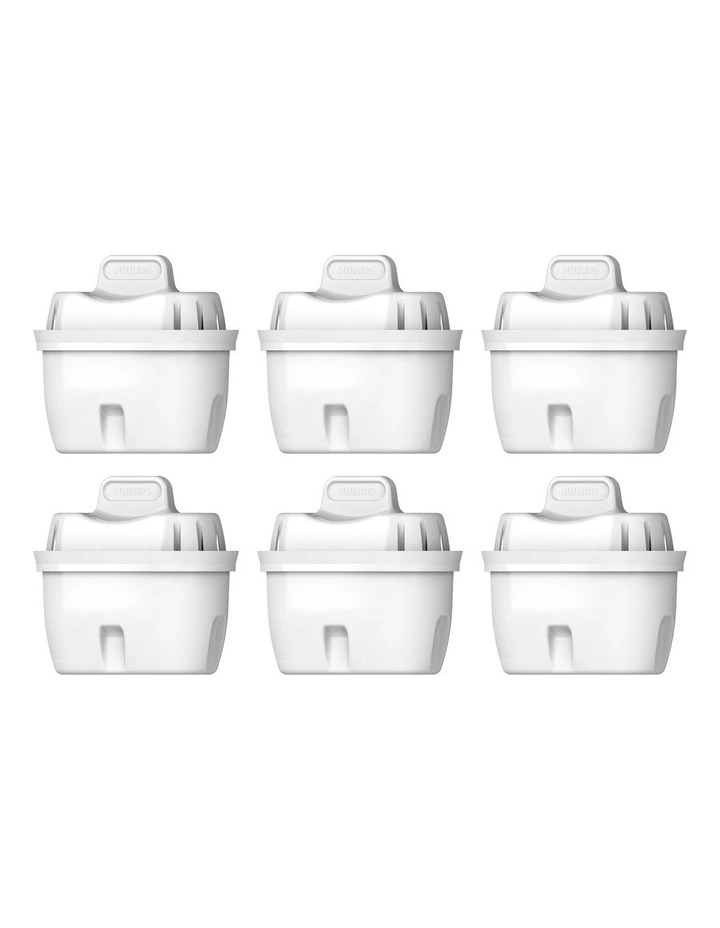 4-Stage X-Clean Micro Jug Filter 6 Pack (AWP212/31) in White image 1