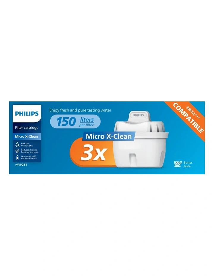 4-stage Micro X-Clean Jug filter, 3 Pack (AWP211/31) image 7