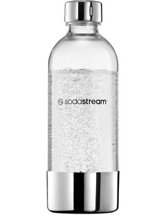 Metal Enso Carbonation Bottle 1L in Silver 1041196610
