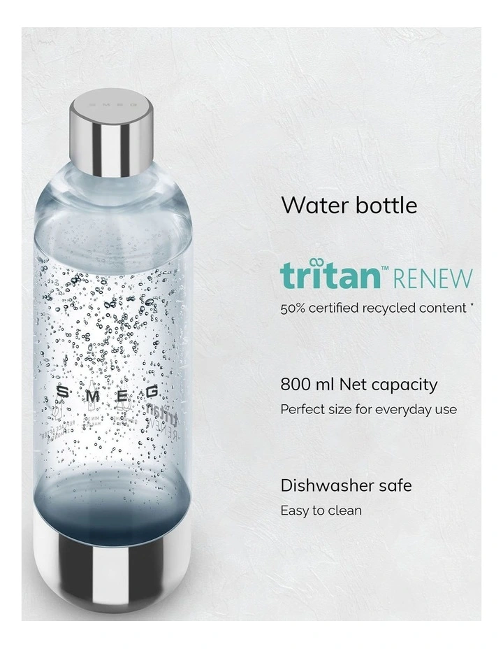 Soda Maker Bottle 800ml SKSB01 in Silver image 4
