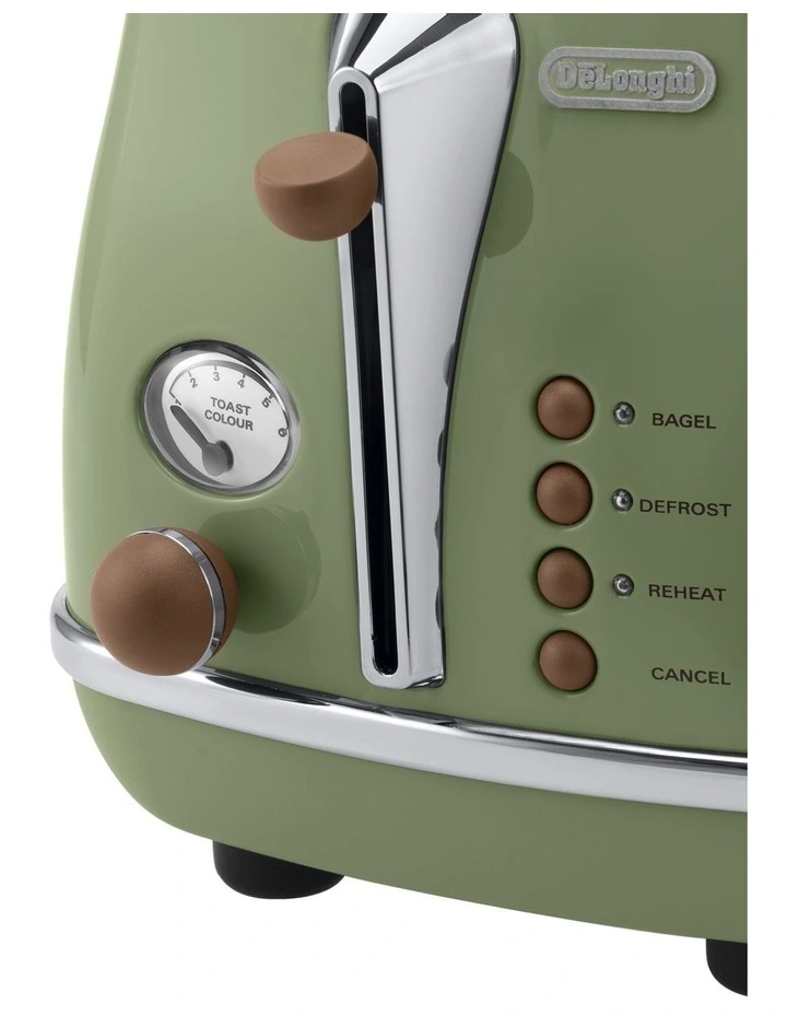 Icona Vintage Breakfast Kettle KBO2001.VGR + CTO2003.VGR Pack in Green image 6