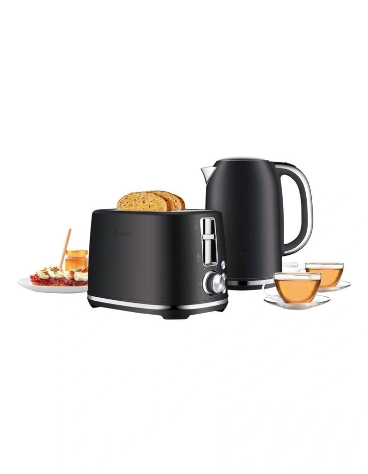 the Brunch Set Toaster & Kettle LKT822MTB2IAN1 in Matte Black image 2