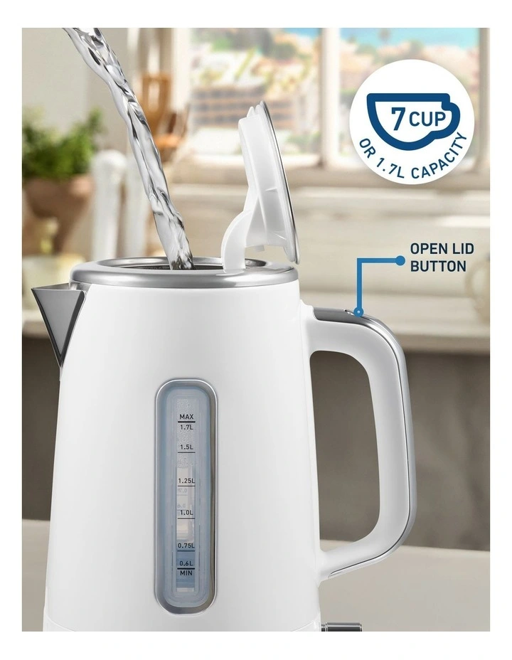 French Riviera KEM8107WH Kettle 1.7L in White image 3