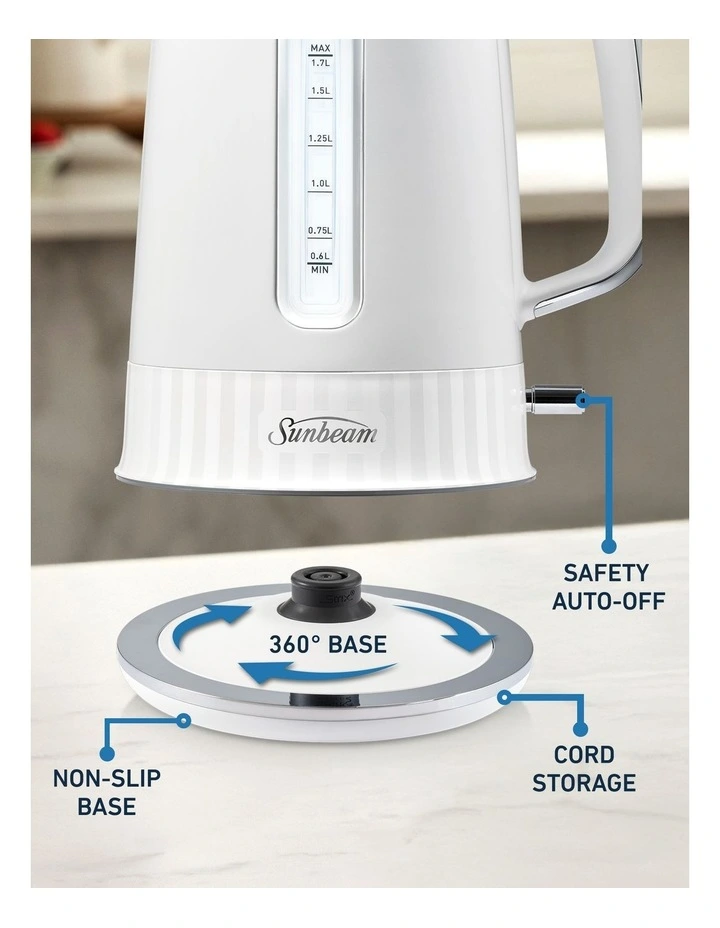 French Riviera KEM8107WH Kettle 1.7L in White image 5