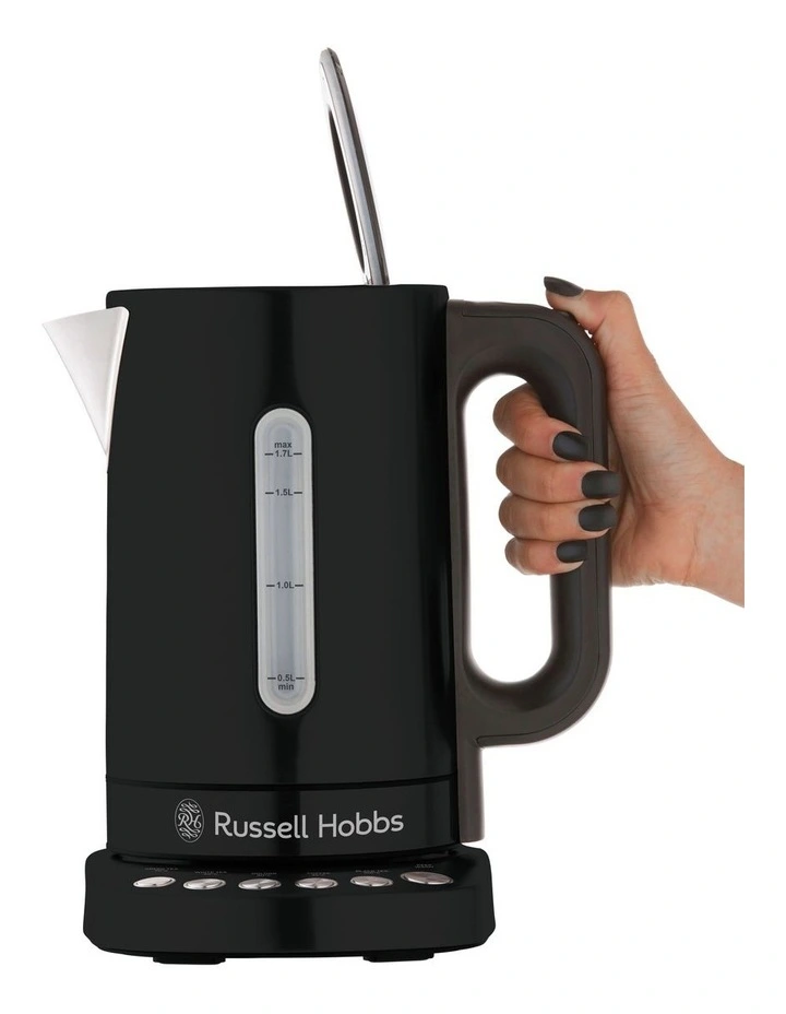 Russell Hobbs Addison Digital Kettle in Black image 3