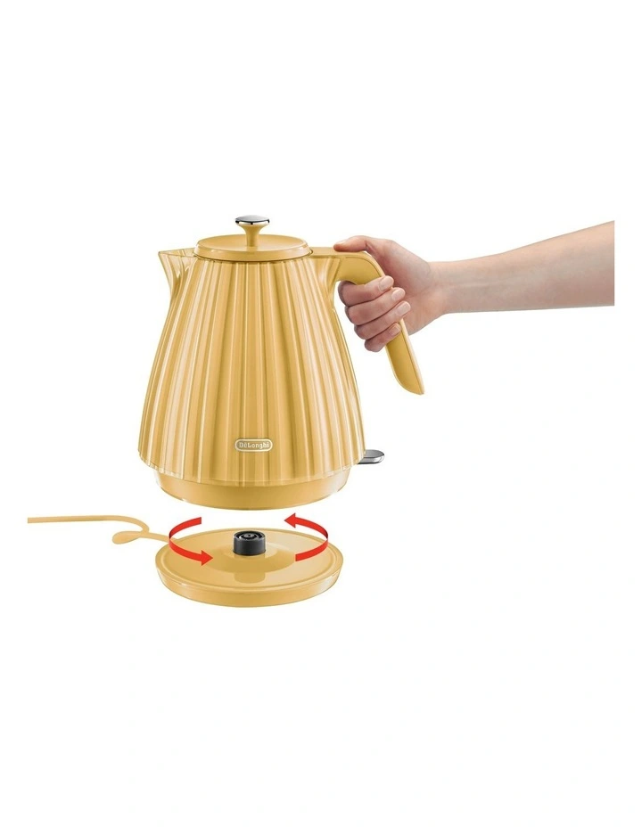 Ballerina Kettle 1.7L KBD2001.Y in Gold Yellow image 3