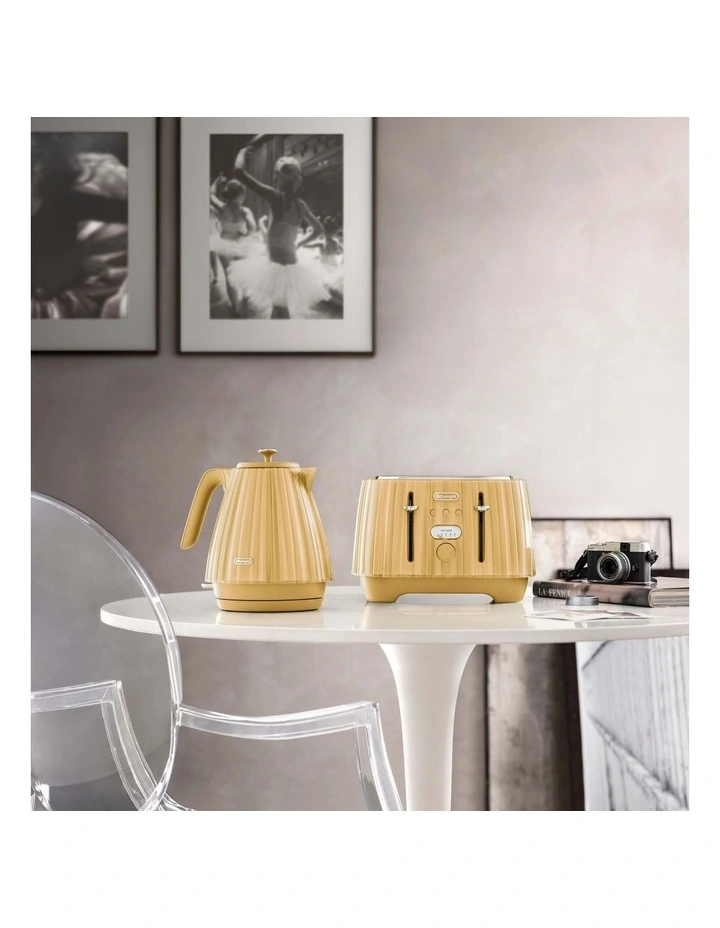 Ballerina Kettle 1.7L KBD2001.Y in Gold Yellow image 5