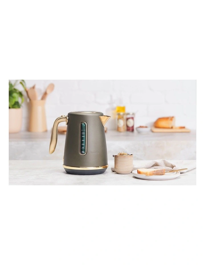 The Soft Top Luxe Kettle in Olive Tapenade Brass BKE735OLB4IAN1 image 2