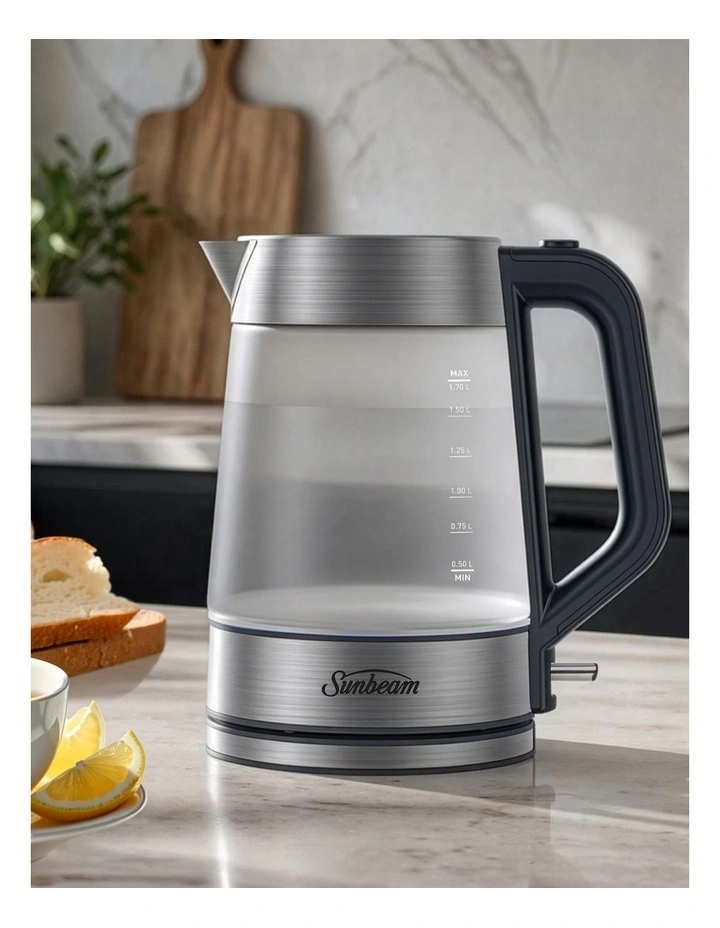 Morning Frost Glass Kettle 1.7L KE6210 image 2