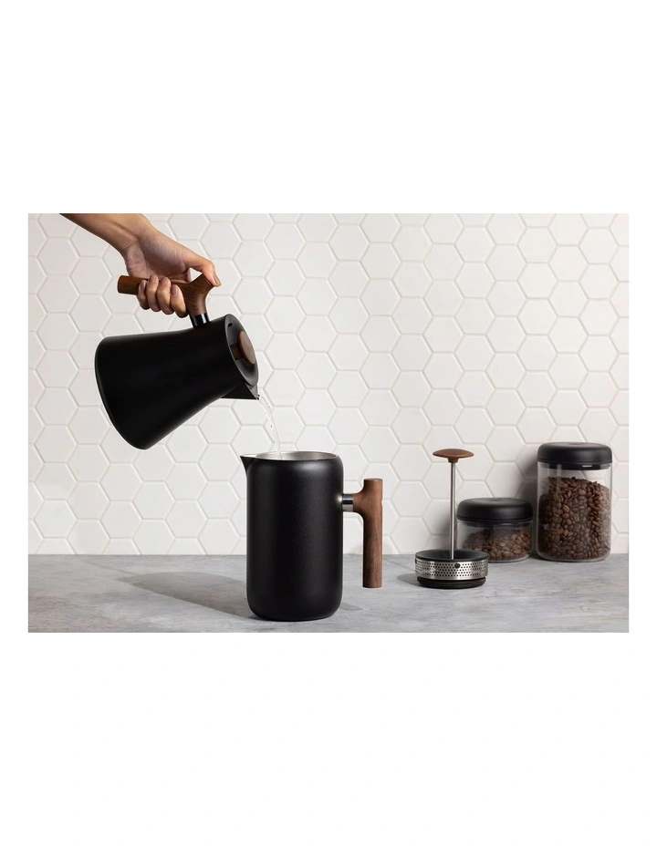 Corvo EKG Pro Electric Kettle in Matte Black/Walnut 51761 image 2