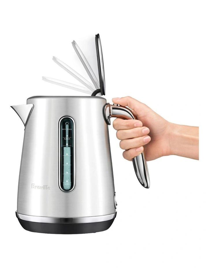 The Soft Top Luxe Kettle in Brushed Stainless Steel BKE735BSS image 3