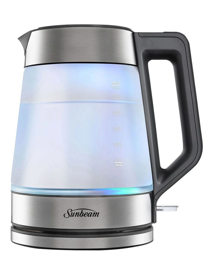 Morning Frost Glass Kettle KE6200 in Clear image 1