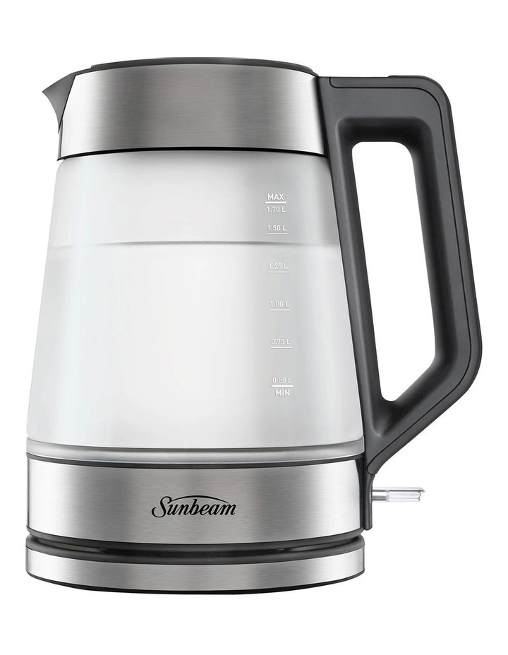 Morning Frost Glass Kettle KE6200 in Clear image 3