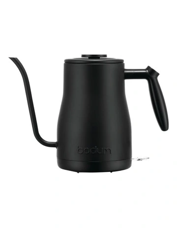 Bistro Gooseneck Water Kettle 1.0L in Black 11940-01AUS