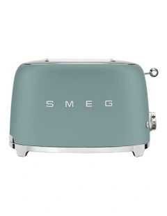 50's Style 2 Slice Toaster in Emerald Green TSF01EGMAU