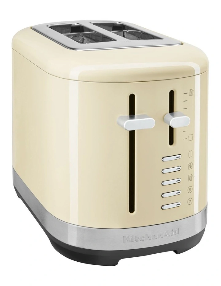 KitchenAid 2 Slice Toaster In Almond Cream 5KMT2109AAC MYER