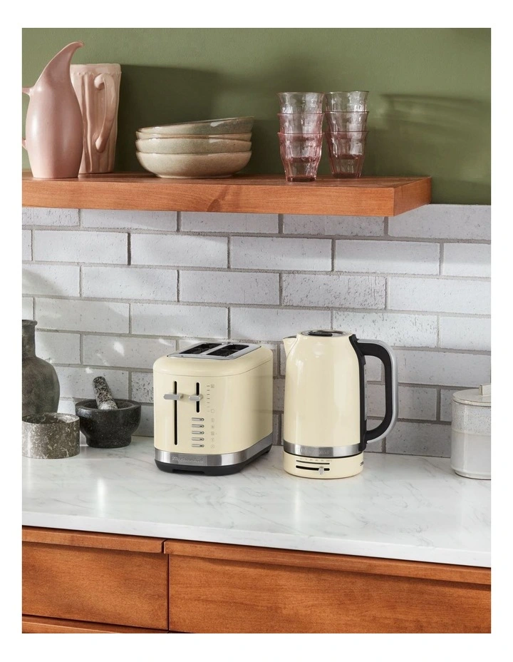 KitchenAid 2 Slice Toaster In Almond Cream 5KMT2109AAC MYER