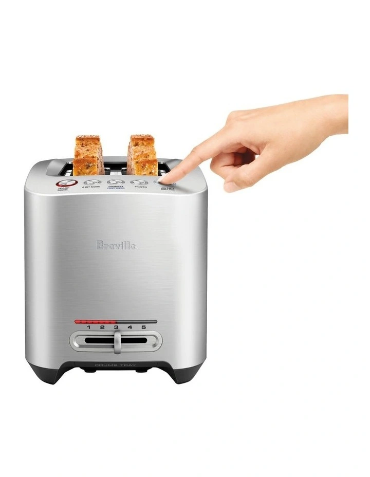 The Smart Toast 2 Slice Toaster BTA825BSS image 4
