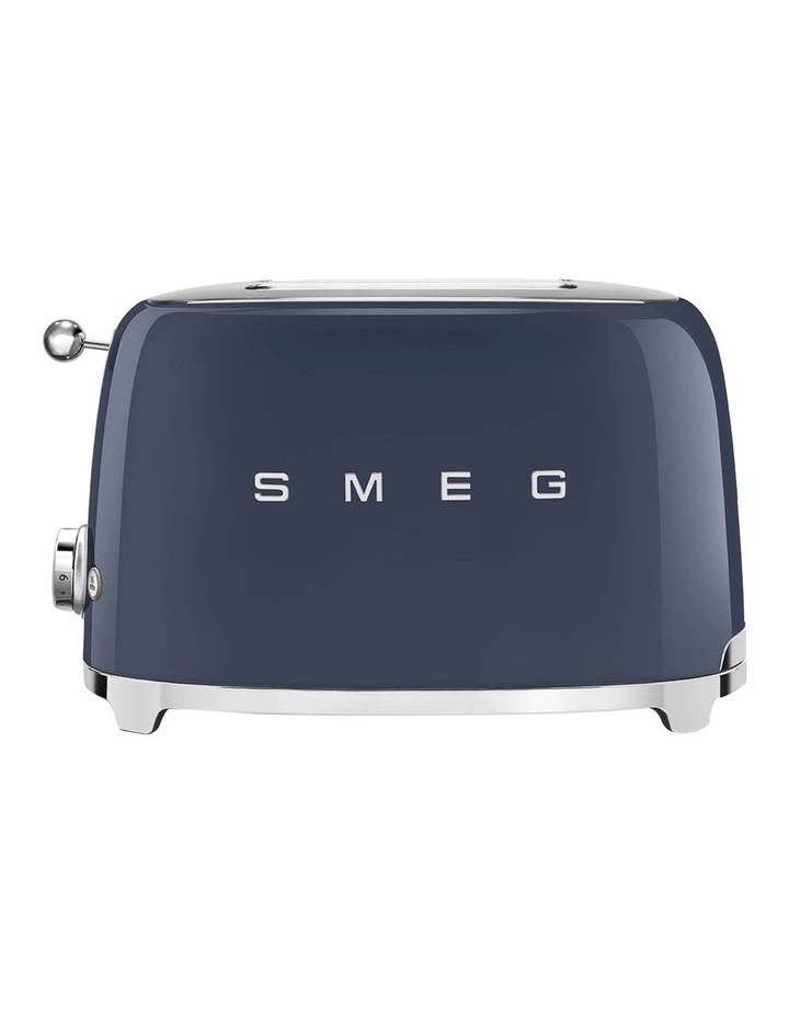 Style TSF01NBAU 50's 2 Slice Toaster in Navy Blue image 1