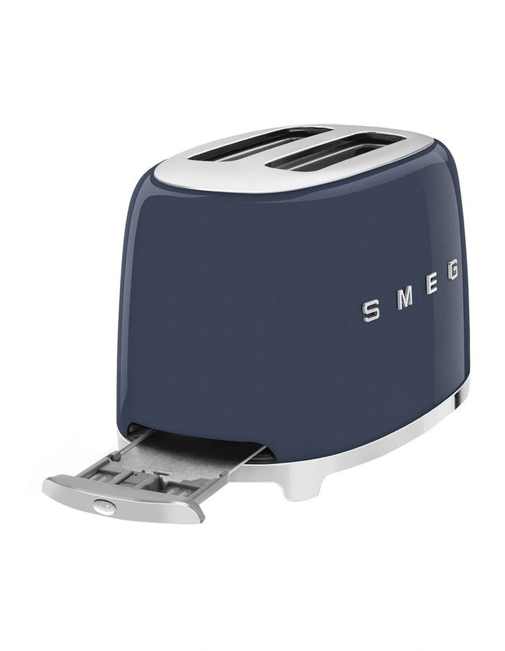 Style TSF01NBAU 50's 2 Slice Toaster in Navy Blue image 6