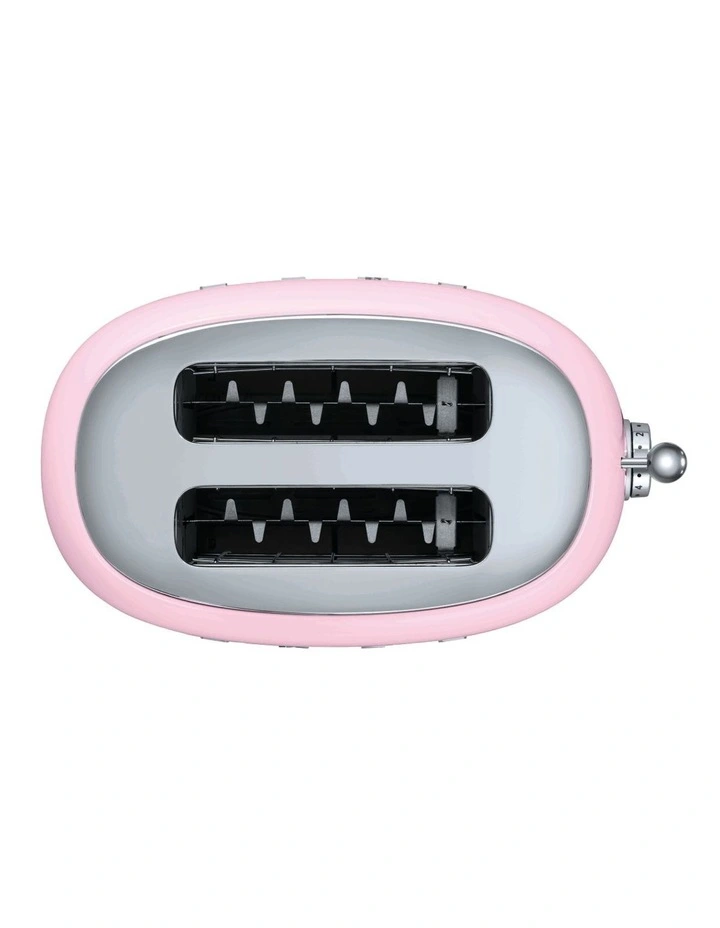 50's Style 2 Slice Toaster in Pastel Pink TSF01PKAU image 5