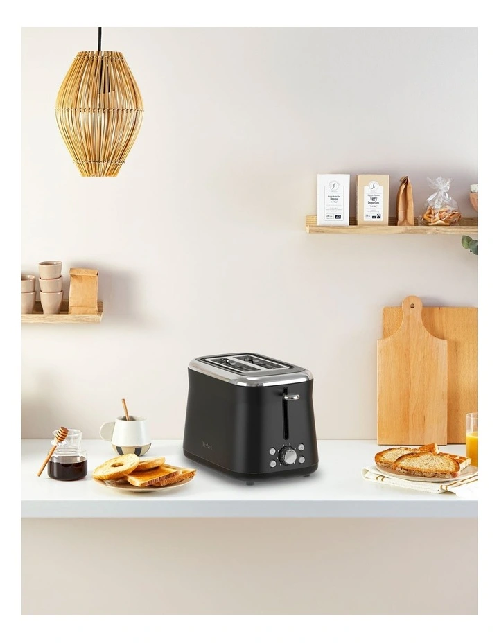 2 Slice Toaster Collection in Black TT7208Z0 image 2