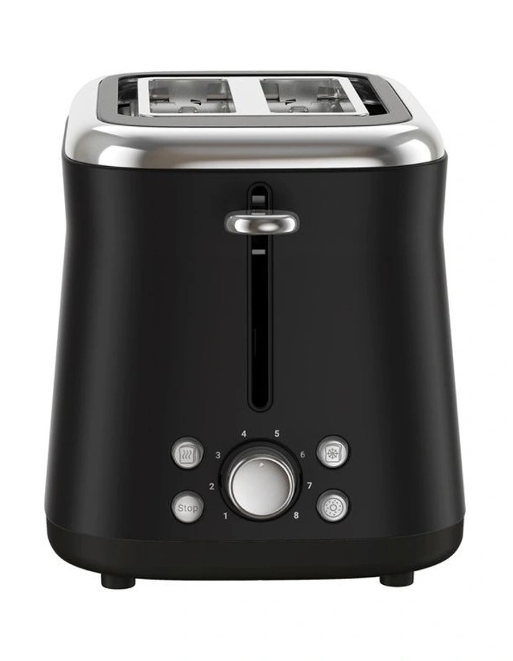 2 Slice Toaster Collection in Black TT7208Z0 image 3