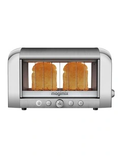 Vision Toaster 11538AU in Matte Chrome