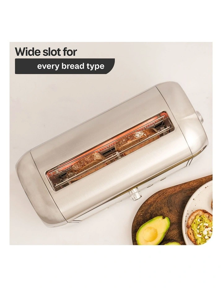 Vision Toaster 11538AU in Matte Chrome image 5