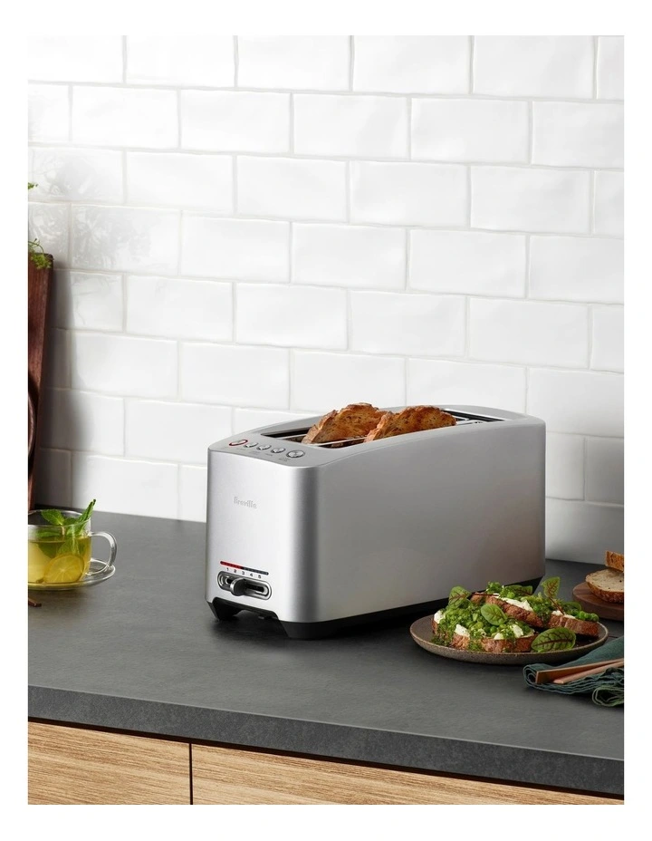 The Smart Toast 4 Slice Toaster Brushed Stainless Steel BTA830BSS image 2