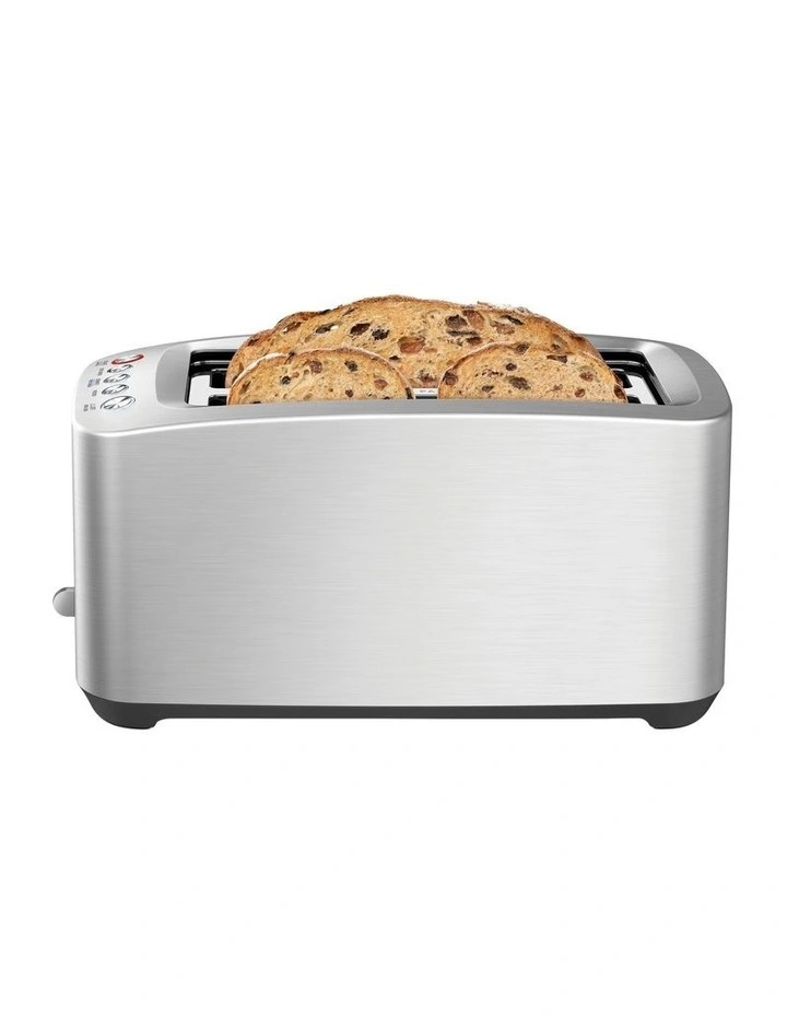 The Smart Toast 4 Slice Toaster Brushed Stainless Steel BTA830BSS image 3