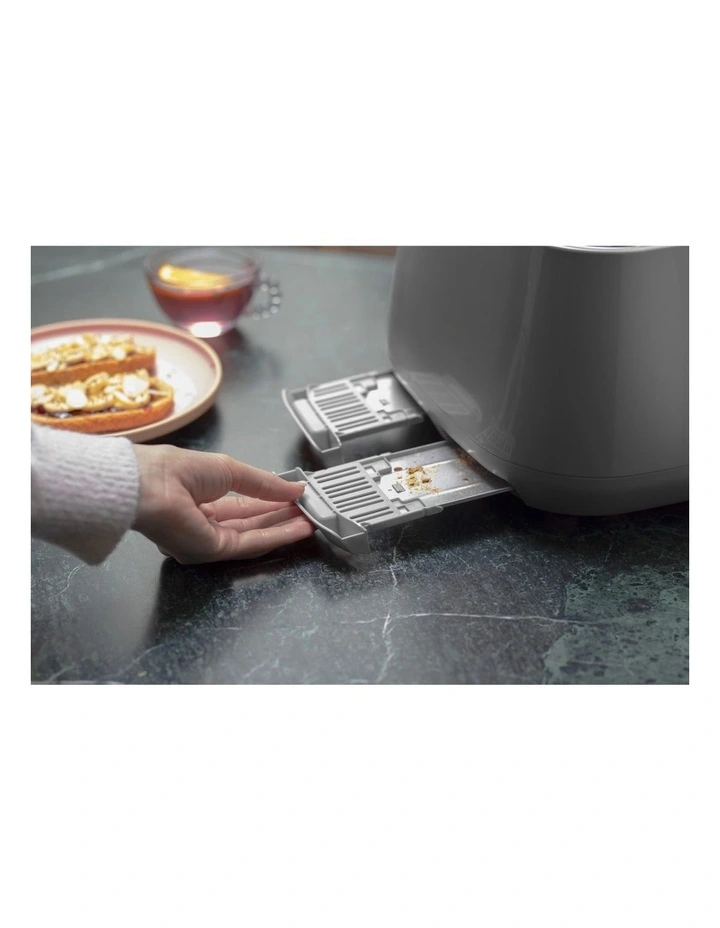 Eclettica 4 Slice Toaster in Graceful Grey CTY4003G image 6