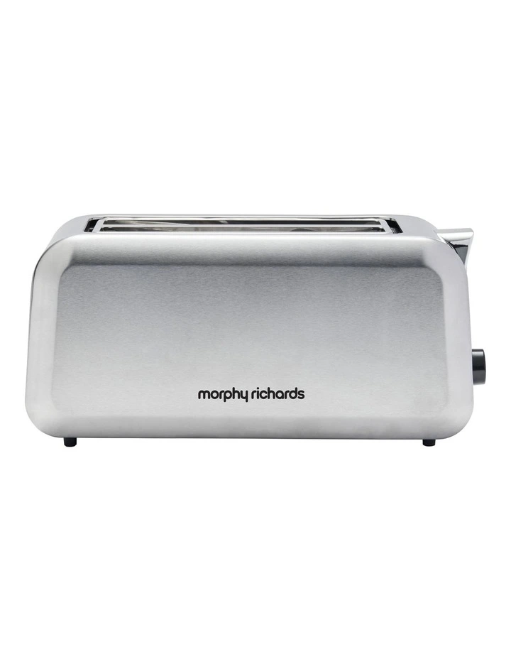 Equip 4 Slice Long Slot Toaster MRET24SS in Stainless Steel image 1