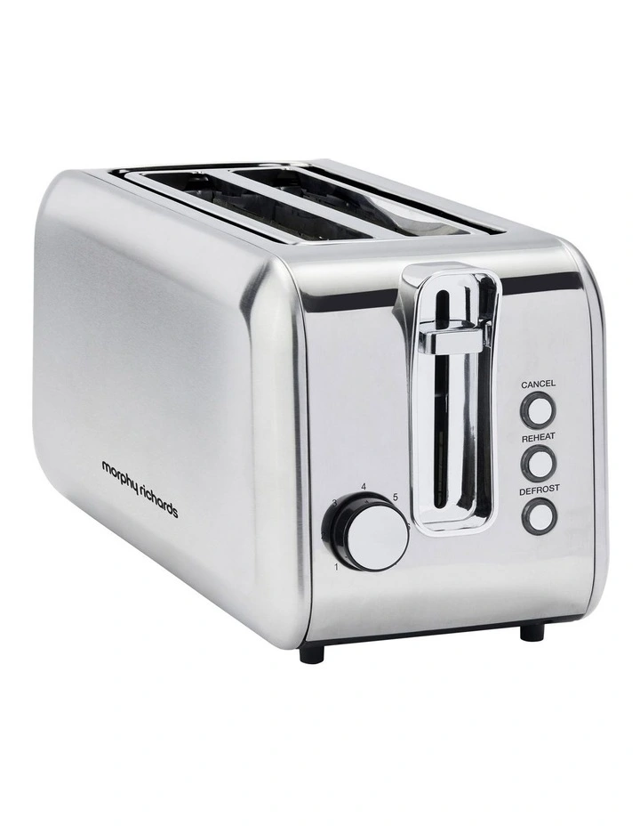 Equip 4 Slice Long Slot Toaster MRET24SS in Stainless Steel image 4