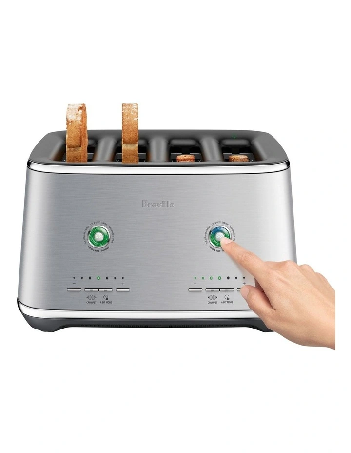 Stainless Steel The Eye Q Auto 4 870 Toaster BTA870BSS4IAN1 image 3