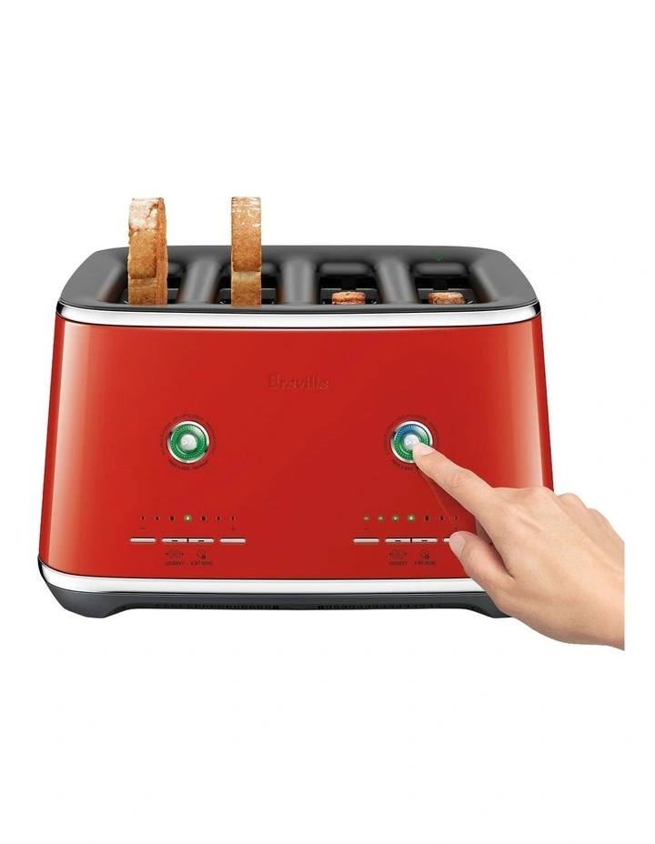 The Eye Q 870 Auto Toaster BTA870PMR4IAN1 in Pomodoro Rosso image 2