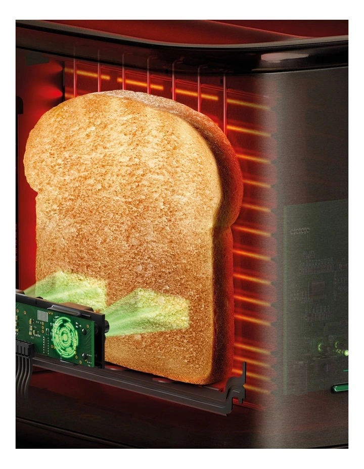 The Eye Q 870 Auto Toaster BTA870PMR4IAN1 in Pomodoro Rosso image 4