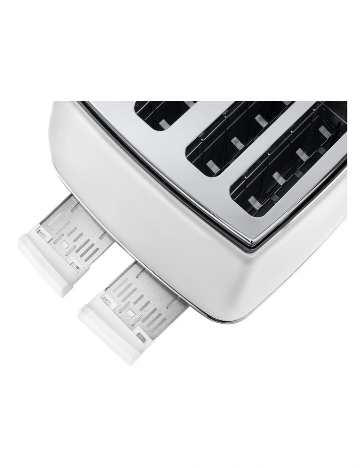 Icona Capitals 4 Slice Toaster (CTOC4003.IW) in Helsinki White image 3