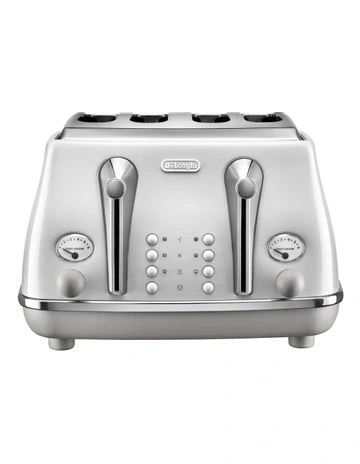 Icona Capitals Sydney 4 Slice Toaster CTOC4003W