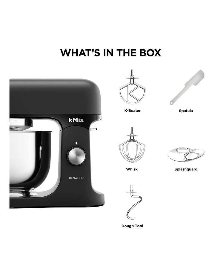 kMix Sleek Black Stand Mixer KMX751ABK image 7
