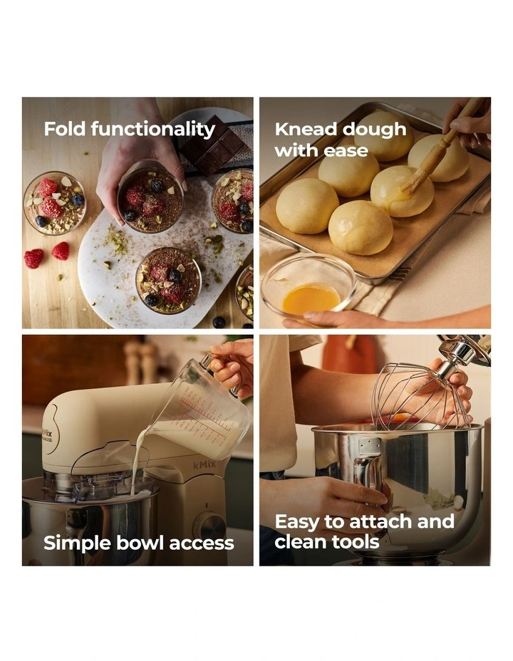 Kenwood kMix Calm Cream Stand Mixer (KMX751ACR) image 4