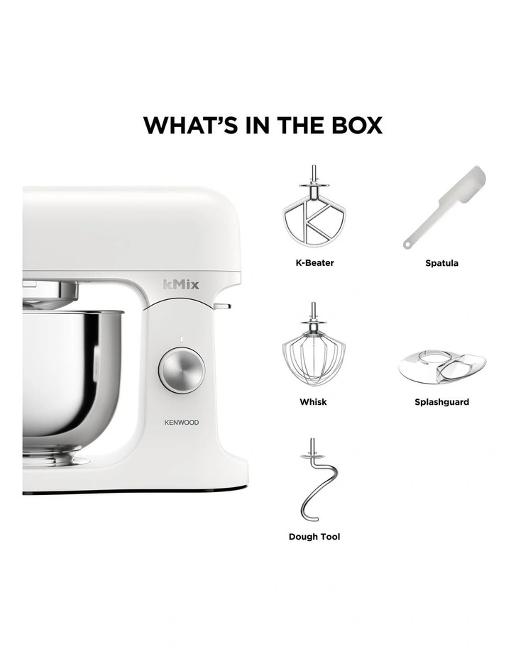 kMix Pure White Stand Mixer KMX751AWH image 7