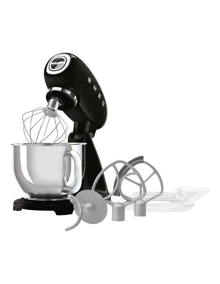 50's Style Stand Mixer in Black SMF05BLAU image 2