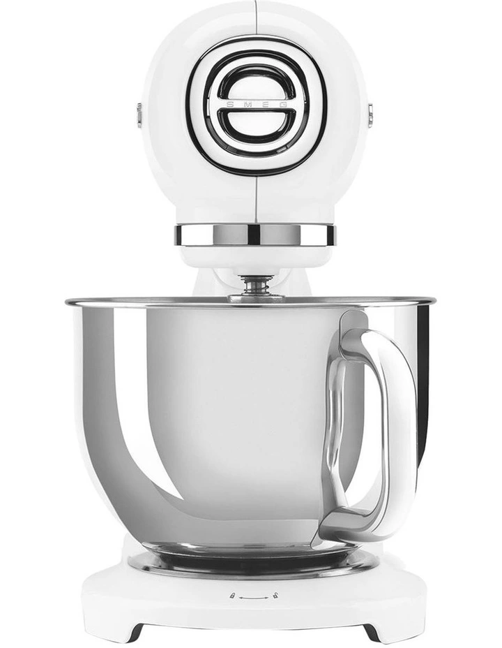 50's Style Stand Mixer in White SMF05WHAU image 3