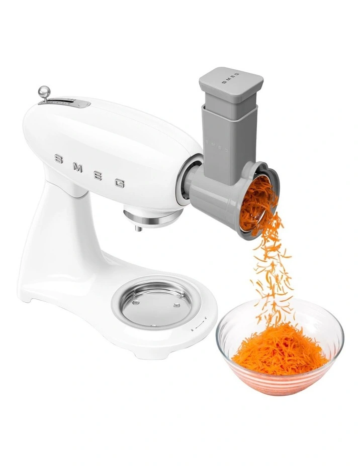 50's Style Stand Mixer in White SMF05WHAU image 7