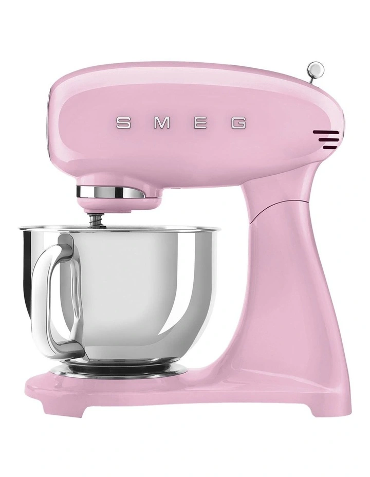 50's Style Stand Mixer in Pink SMF05PKAU image 1