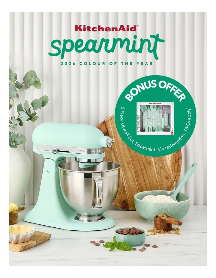 Artisan Tilt-Head Stand Mixer 5KSM195PSASD in Spearmint image 2