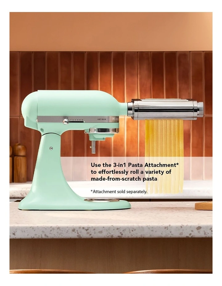 Artisan Tilt-Head Stand Mixer 5KSM195PSASD in Spearmint image 3