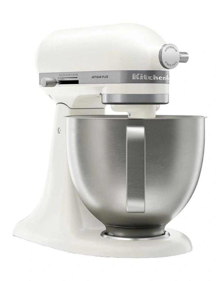 KitchenAid Artisan Plus Tilt-Head Stand Mixer in Porcelain White 5KSM50PKVAPL image 6